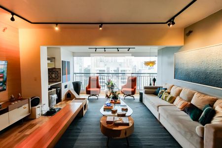 Sala de apartamento para alugar com 2 quartos, 104m² em Parque Reboucas, São Paulo