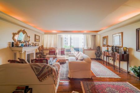 Sala de apartamento à venda com 3 quartos, 250m² em Jardim Paulista, São Paulo