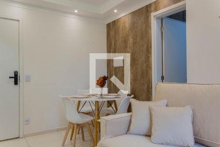 Sala de apartamento à venda com 1 quarto, 42m² em Jardim Olavo Bilac, São Bernardo do Campo