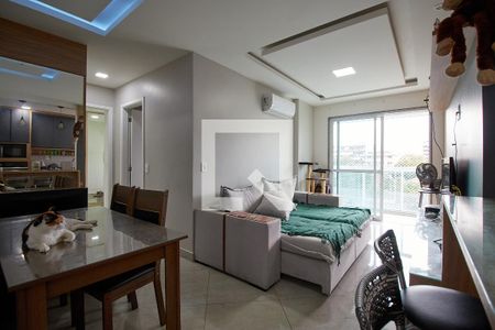 Sala de apartamento à venda com 2 quartos, 63m² em Tijuca, Rio de Janeiro