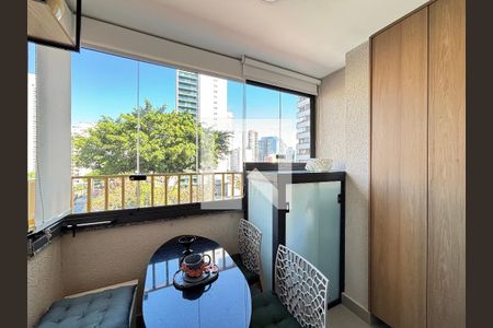 Varanda de apartamento à venda com 1 quarto, 25m² em Vila Olímpia, São Paulo