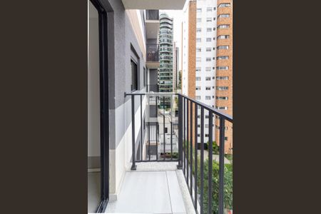 Varanda de apartamento à venda com 1 quarto, 27m² em Campo Belo, São Paulo