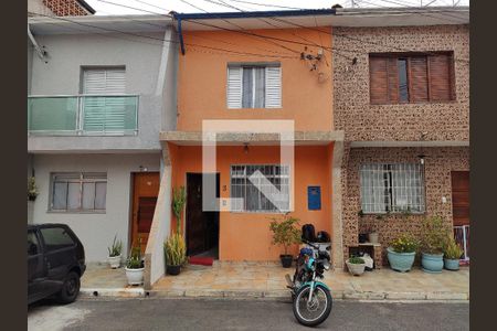 Fachada de casa à venda com 2 quartos, 82m² em Barcelona, São Caetano do Sul