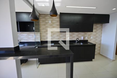 Sala/Cozinha de apartamento para alugar com 3 quartos, 75m² em Vila Rosa, Goiânia