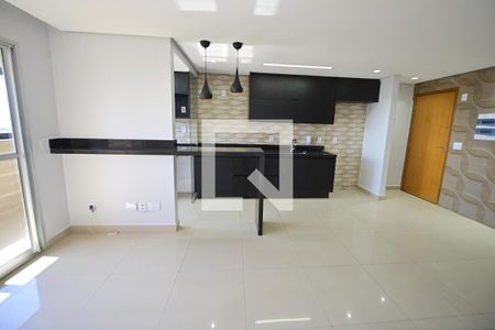 Sala/Cozinha de apartamento para alugar com 3 quartos, 75m² em Vila Rosa, Goiânia