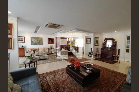 Sala de apartamento à venda com 3 quartos, 340m² em Recreio dos Bandeirantes, Rio de Janeiro