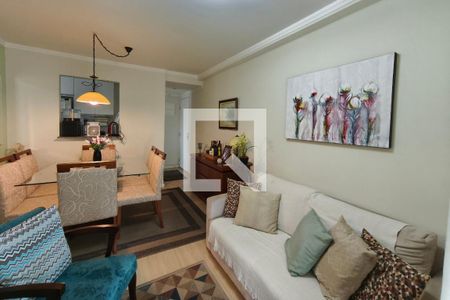 Sala de apartamento à venda com 3 quartos, 70m² em Jardim Ipaussurama, Campinas