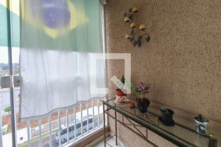 Varanda da Sala de apartamento à venda com 3 quartos, 70m² em Jardim Ipaussurama, Campinas