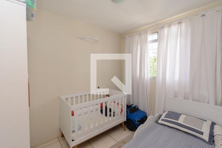 Quarto 1 de apartamento à venda com 2 quartos, 46m² em  Califórnia, Contagem
