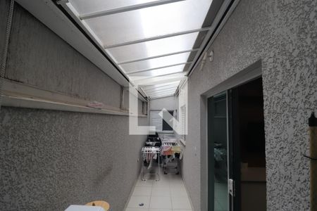 Área de Serviço de apartamento à venda com 3 quartos, 95m² em Parque das Nações, Santo André