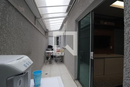Área de Serviço de apartamento à venda com 3 quartos, 95m² em Parque das Nações, Santo André