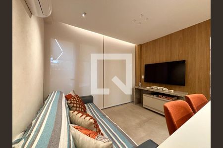 Sala de apartamento para alugar com 1 quarto, 48m² em Leblon, Rio de Janeiro