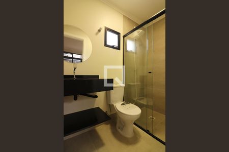Banheiro Social de kitnet/studio para alugar com 1 quarto, 29m² em Centro, São Bernardo do Campo