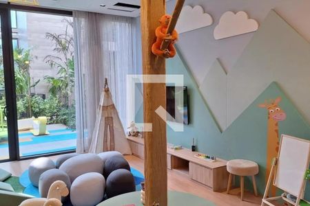 Área comum de apartamento para alugar com 3 quartos, 175m² em Vila Nova Conceição, São Paulo