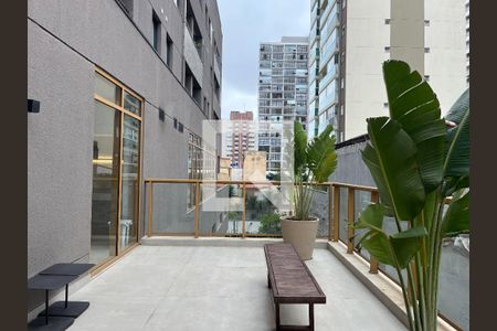Área comum de kitnet/studio para alugar com 1 quarto, 27m² em Barra Funda, São Paulo