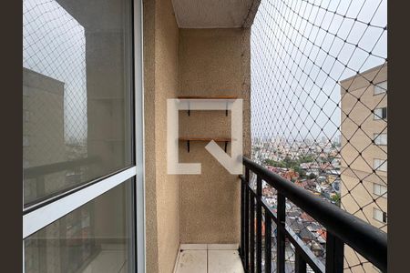 Sacada de apartamento para alugar com 2 quartos, 52m² em Parque Erasmo Assunção, Santo André