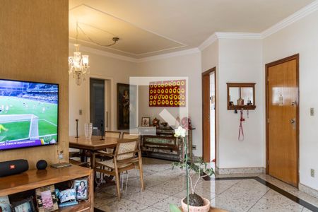 Sala de apartamento à venda com 3 quartos, 99m² em Buritis, Belo Horizonte