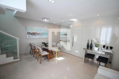 Sala de apartamento à venda com 4 quartos, 162m² em Diamante, Belo Horizonte