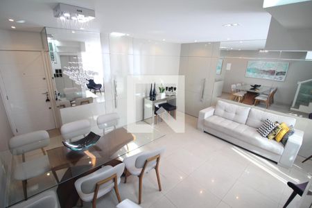 Sala de apartamento à venda com 4 quartos, 162m² em Diamante, Belo Horizonte