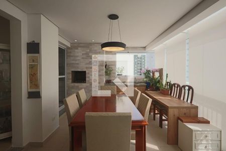 Varanda gourmet de apartamento à venda com 3 quartos, 134m² em Bosque da Saúde, São Paulo