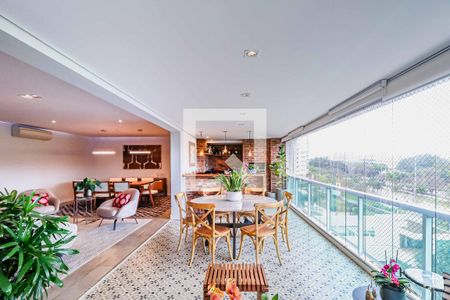 Varanda de apartamento à venda com 4 quartos, 234m² em Rio Pequeno, São Paulo