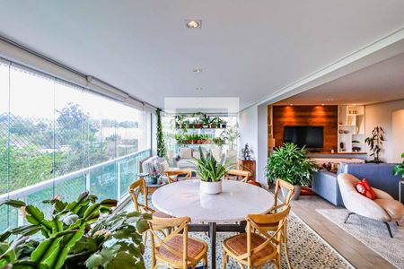 Varanda de apartamento à venda com 4 quartos, 234m² em Rio Pequeno, São Paulo