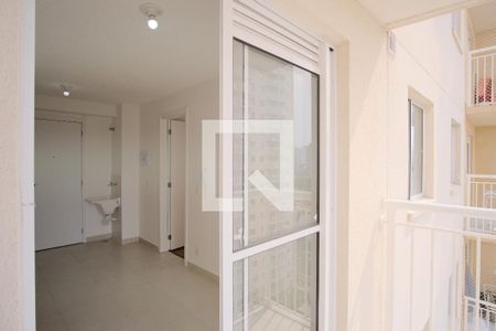 Varanda de apartamento para alugar com 1 quarto, 27m² em Guaiauna, São Paulo