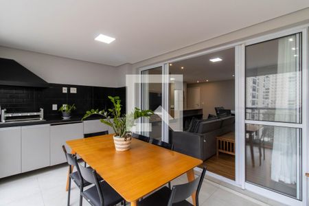 Varanda Gourmet de apartamento à venda com 2 quartos, 83m² em Jardim Flor da Montanha, Guarulhos