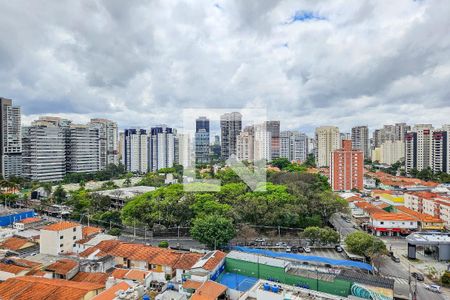 Vista do Quarto de apartamento à venda com 2 quartos, 58m² em Chácara Santo Antônio (zona Sul), São Paulo