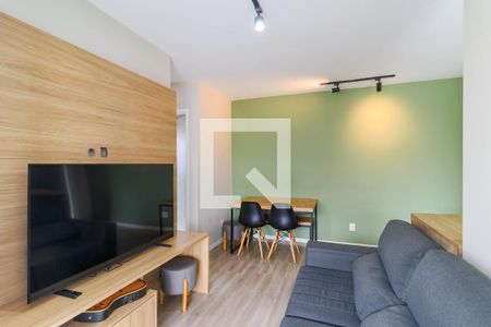 Sala de apartamento à venda com 2 quartos, 58m² em Chácara Santo Antônio (zona Sul), São Paulo
