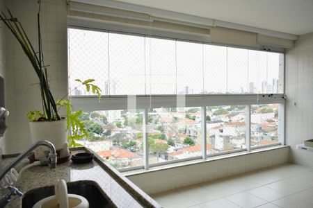Sacada da Sala de apartamento à venda com 3 quartos, 135m² em Vila da Saúde, São Paulo