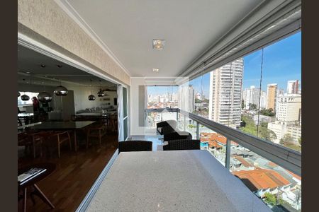 Varanda da Sala de apartamento à venda com 3 quartos, 129m² em Mandaqui, São Paulo