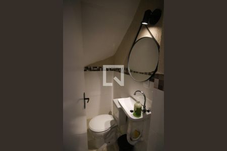 Lavabo de casa de condomínio para alugar com 2 quartos, 80m² em Sítio do Campo, Praia Grande