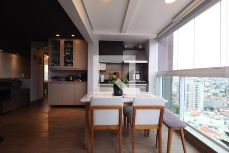 Varanda da Sala de apartamento à venda com 2 quartos, 83m² em Parque Bandeirante, Santo André