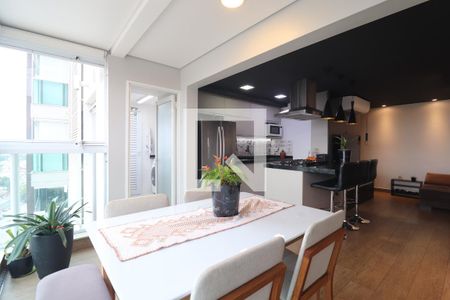 Varanda da Sala de apartamento à venda com 2 quartos, 83m² em Parque Bandeirante, Santo André