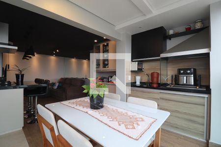 Varanda da Sala de apartamento à venda com 2 quartos, 83m² em Parque Bandeirante, Santo André