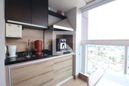 Varanda da Sala de apartamento à venda com 2 quartos, 83m² em Parque Bandeirante, Santo André
