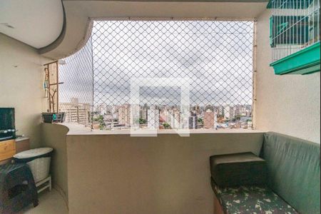 Varanda da Sala de apartamento à venda com 2 quartos, 52m² em Casa Branca, Santo André