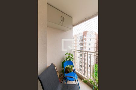 Varanda da Sala de apartamento para alugar com 3 quartos, 62m² em Vila Ema, São Paulo