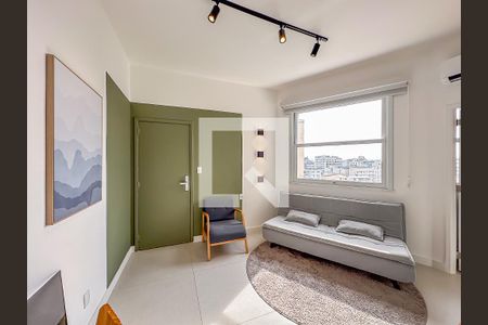 Sala de apartamento à venda com 2 quartos, 50m² em Catete, Rio de Janeiro