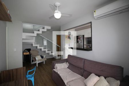 Sala 1 de apartamento à venda com 3 quartos, 110m² em Taquara, Rio de Janeiro