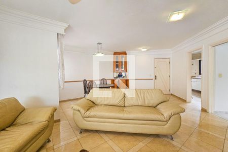 Sala de apartamento para alugar com 3 quartos, 101m² em Loteamento Joao Batista Juliao, Guarujá