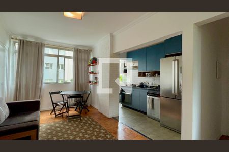 Sala de apartamento para alugar com 2 quartos, 70m² em Pompeia, São Paulo