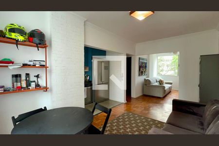 Sala de apartamento para alugar com 2 quartos, 70m² em Pompeia, São Paulo