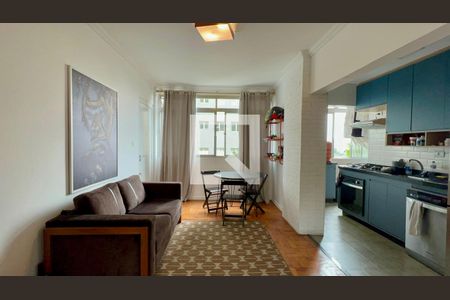 Sala de apartamento para alugar com 2 quartos, 70m² em Pompeia, São Paulo