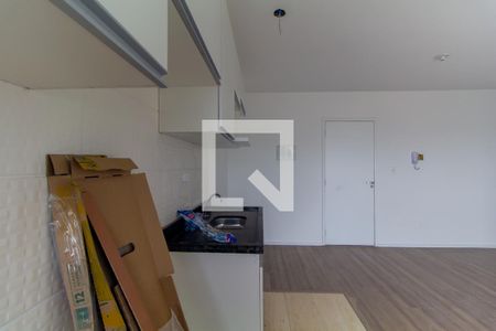Sala/Cozinha de apartamento para alugar com 2 quartos, 45m² em Chácara Belenzinho, São Paulo