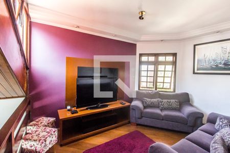 Sala de casa de condomínio para alugar com 5 quartos, 465m² em Alphaville, Santana de Parnaíba