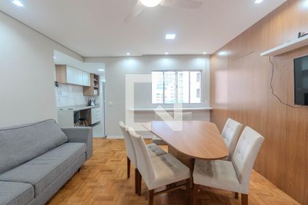 Sala de apartamento para alugar com 1 quarto, 73m² em Cerqueira César, São Paulo