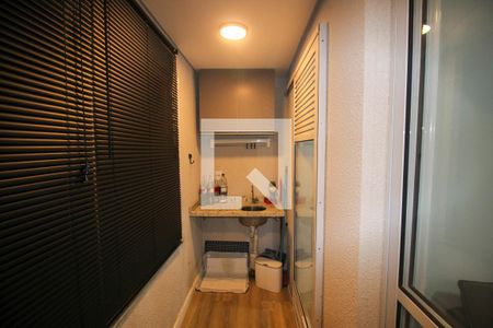 Varanda  de apartamento para alugar com 2 quartos, 50m² em Vila Barcelona, Sorocaba