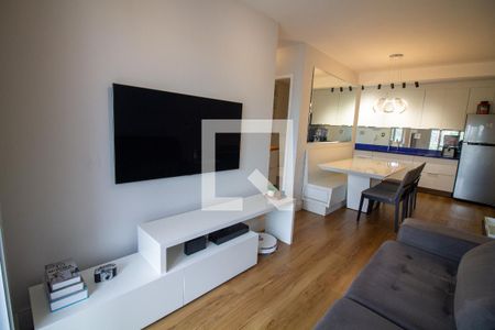 Sala de apartamento para alugar com 2 quartos, 64m² em Chácara Santo Antônio, São Paulo